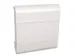 boîte aux lettres murale,acier,blanc,HxlxP 410x372x118mm,fente dessus