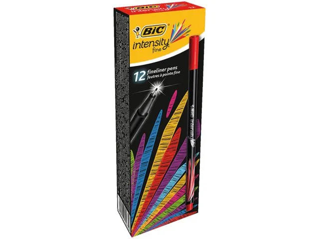 Fineliner Bic Intensity fijn rood