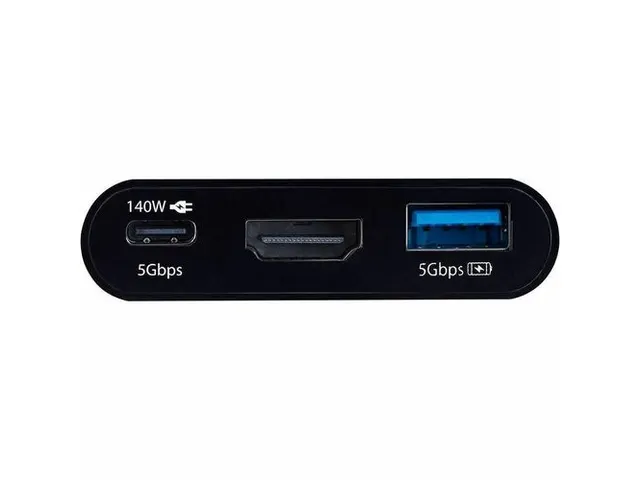 StarTech USB-C naar HDMI Adapter 4K60Hz 140W PD USB Hub