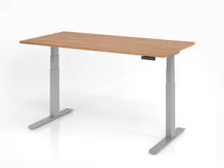 Elektrisch in hgte vst. zit-sta-bureau,HxBxD 640-1290x1600x800mm - 1