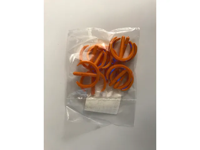 Taski Clips Clamp Oranje set 10 stuks