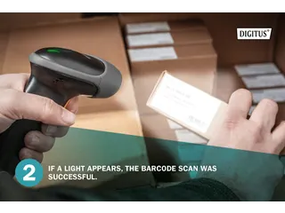 1D Barcode Handscanner Met Houder - 8