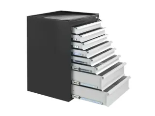 ladekast,HxBxD 900x710x550mm,8lade(n),volledig uittrekbaar - 1