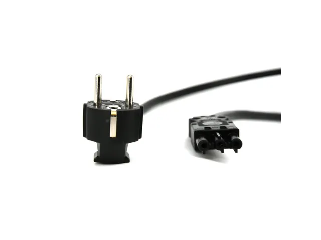 Power kabel GST18 Vrouw naar Schuko 3m 163 Zwart