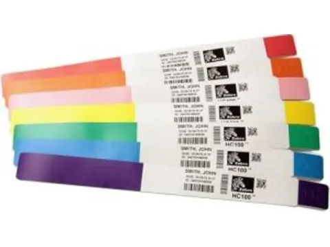 Zebra Z-Band Direct 10004443-1 Red-Stripes 25x279mm 1200 stuks