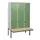 Dubbeldekse dekenkist,HxBxD 1950x1200x815mm,3x2vak.,vak B 400mm