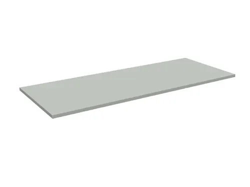 werkblad,BxD 1600x800mm,v. paktafel,blad lichtgrijs