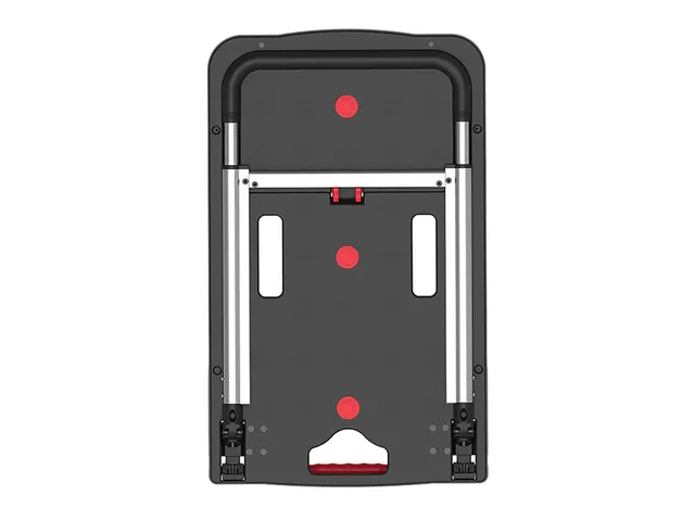 Transportkar Pavo platform trolley inklapbaar 137kg zwart