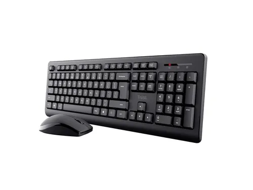 Toetsenbord trust primo draadloos + muis 25347