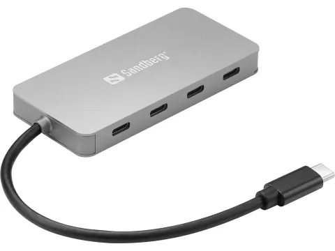 Hub USB-C naar 4x USB-C