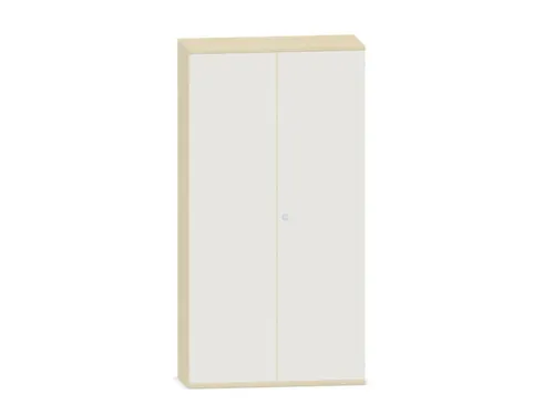 kantoorkast,HxBxD 1920x1000x430mm,decor romp esdoorn,decor front wit