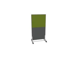 scheidingswand,HxB 1545x800mm,MS-donkergrijs,BN7048-groen