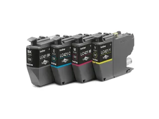 Brother LC-421 Inktcartridge Multipack Zwart + 3 Kleuren - 3