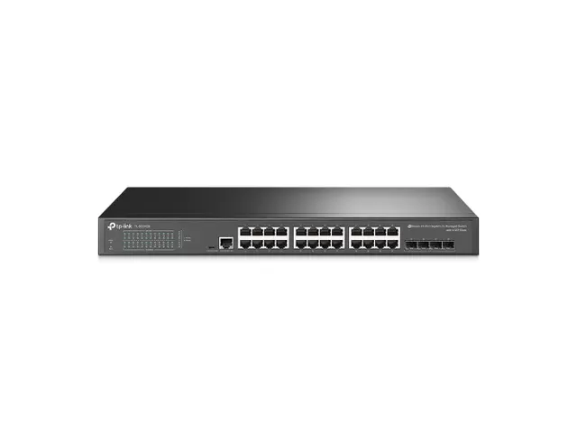 JetStream 24-poorts Gigabit Switch met 4 SFP-poorten en L2-beheer