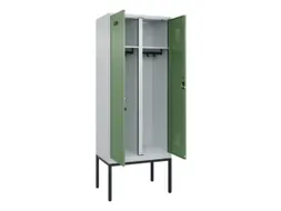 locker voor scheiding van kleding,HxBxD 2120x800x500mm,2vak