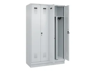PBM-locker,HxBxD 1950x1200x500mm,4vak,vak B 300mm,draaigrendel - 1