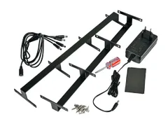 LED multi laadstation 305x124x430mm zwart