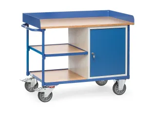 Werkplaatswagens Met Werkblad 2435 400kg 1120x650mm Ral5007 - 1