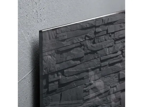 Glasmagneetbord Sigel Artverum 480x480x15mm leisteen