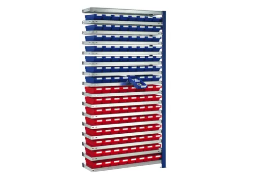 zichtbakkenstelling,aanbouwveld,HxBxD 2000x1006x400mm,120bakken