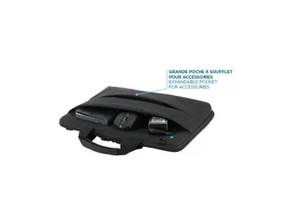 Mobilis TheOne Laptoptas 14 Inch Aktetas Zwart - 3