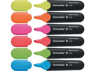 markeerstift Job 150 etui van 6 stuks assorti - 3