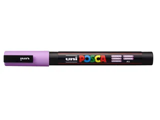 Verfstift Posca PC3M Fijne punt 0,9-1,3mm Lavendel - 1