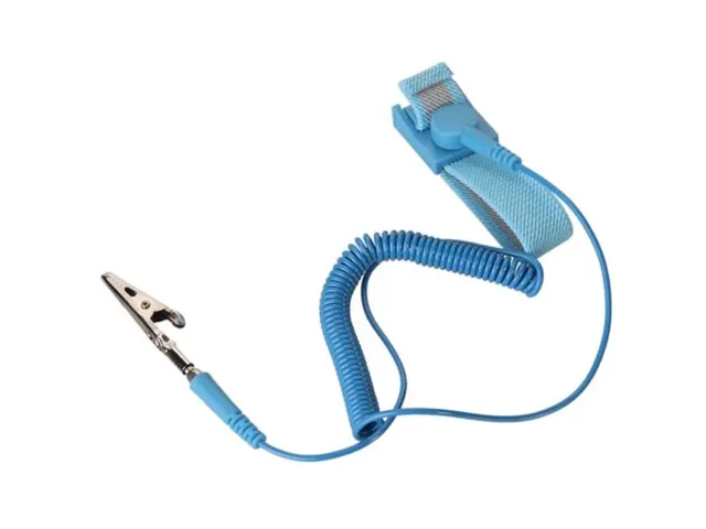 Antistatische Polsband - Verstelbaar - Blauw