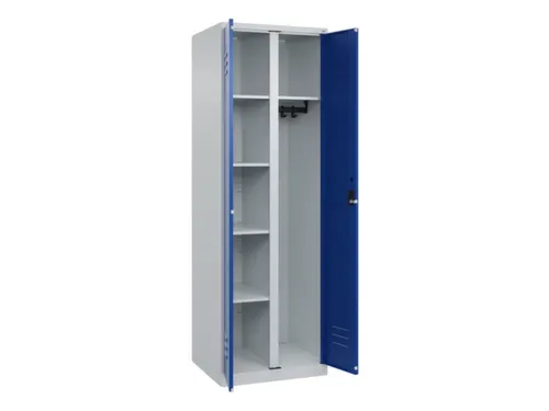 wasgoedverdeelkast,HxBxD 1850x600x500mm,vak B 300mm,cilinderslot