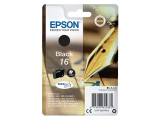 Inktcartridge Epson 16 T1621 zwart C13T16214012 - 1