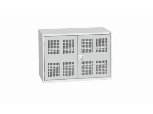 universele kast,HxBxD 800x1300x550mm,2xStalen bodem,draaigrendelslot
