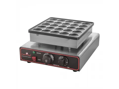 Caterchef elektrische Poffertjes Bakplaat 25x