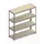 Breedvakstelling Hxlxd 1970x1704x600mm Vak 500kg 4 Houten Legborden