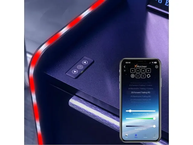 X Rocker Elektra Gaming Nachtkastje zwart 2023267 MDF 60kg