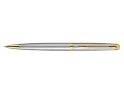 Balpen Waterman Hémisphère Stainless Steel GT Medium Blauwe inkt