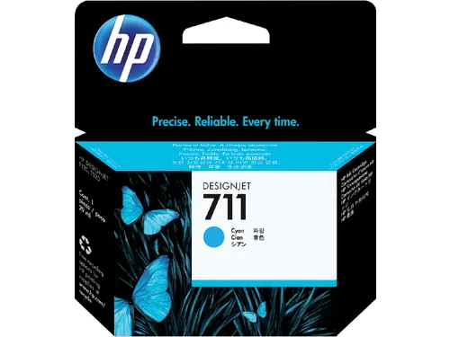 HP 711 Inktcartridge Blauw CZ130A Origineel