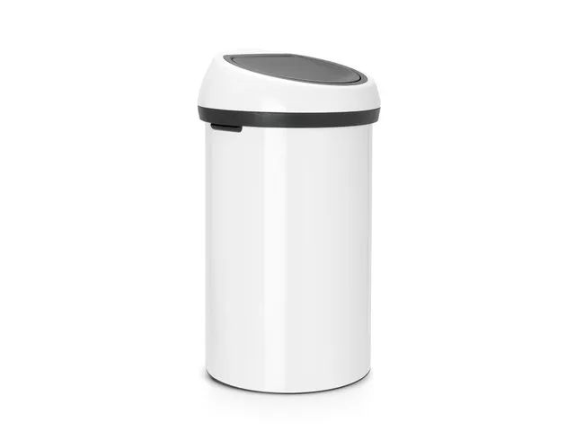 Afvalbak Touch Bin 60 Liter Brabantia Wit