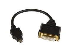 20cm Micro HDMI naar DVI Adapter, Micro HDMI naar DVI Converter