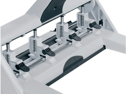 Leitz 5114 AKTO variabele multi perforator 4-gaats 30vel zilver