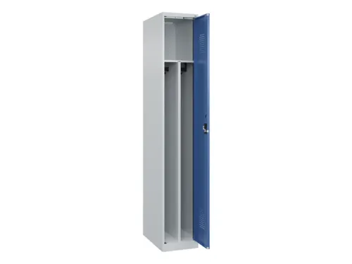 locker voor scheiding van kleding,HxBxD 1850x300x500mm,1vak