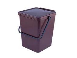 Afvalemmer Minimax Vierkant 10 Liter Bruin