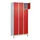 lockerkast,HxBxD 1950x900x500mm,3x5vakken,vak B 300mm,cil.-slot,voeten