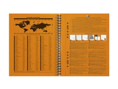 Spiraalblok Oxford International Notebook A5 Gelinieerd