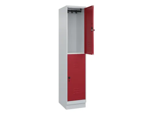 dubbeldekse locker,HxBxD 1950x400x500mm,1x2vak.,vak B 400mm