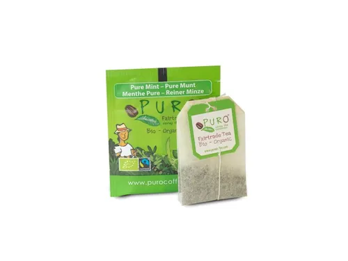 Puro Bio thee Pure Mint fairtrade 25 zakjes