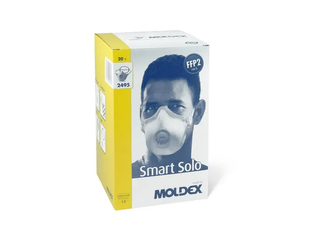 Moldex stofmasker Smart Solo FFP2 NR D Ventex Klima-ventiel