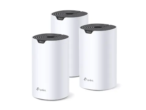 TP-Link Deco S7 (3-pack), Wit, Zwart, Intern, Mesh-systeem, Omni-direc