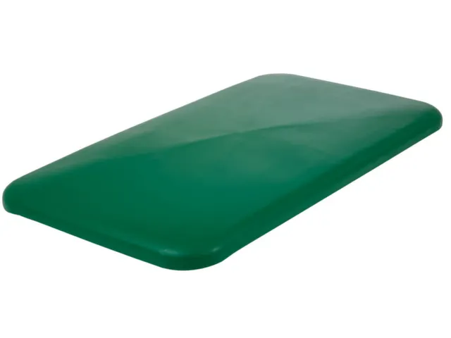 Deksel Voor Verrijdbare Rechthoekige Bak 450 Liter Groen