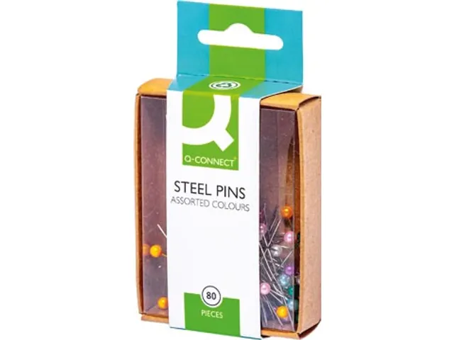 Decoratieve Spelden 3x30mm Vernikkeld Doos Van 80 Stuks