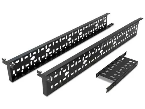 Verticale kabelorganizer, midden achterop gemonteerd, NetShelter SX